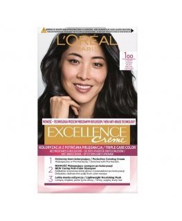 L'Oreal L&39Oreal Paris Excellence Creme Hair Color Plaukų dažai 1 Juoda 1vnt