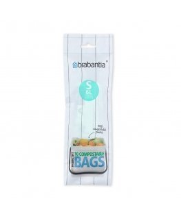 Brabantia 419683 atkritumu maiss 6 L Zaļš 10 pcs