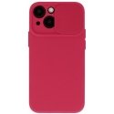 iLike Apple Iphone 14 Pro Max Camshield Soft Dark Cherry