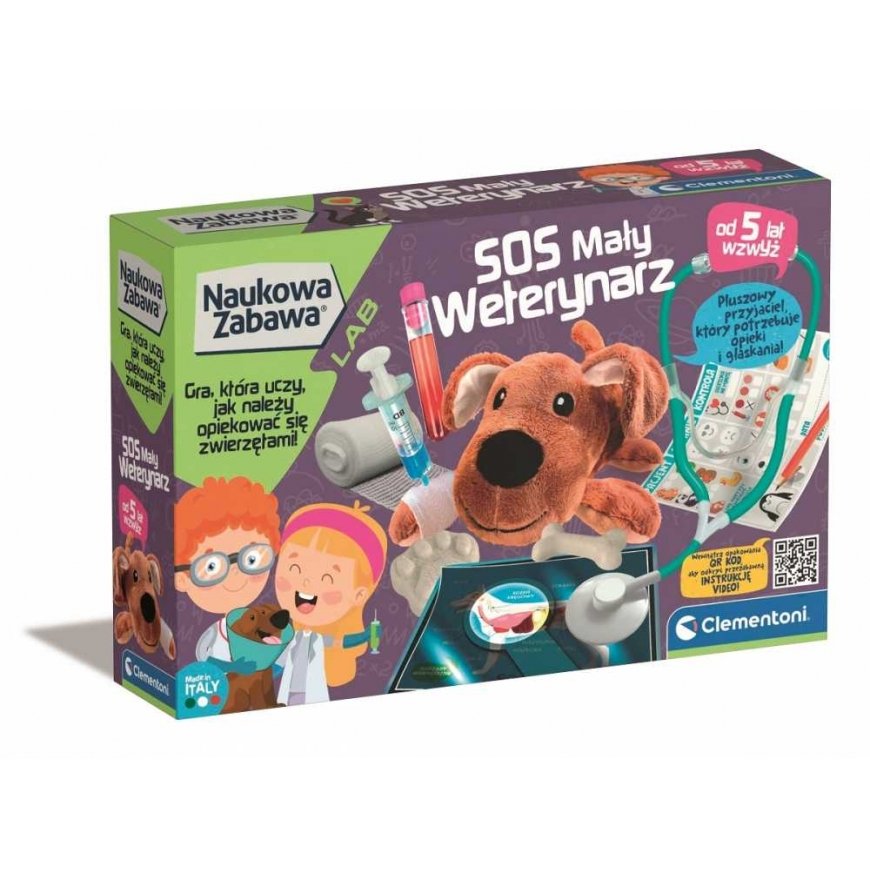 Clementoni Clementoni Mokslinės pramogos. SOS Mažasis veterinarijos gydytojas 50712 – 3