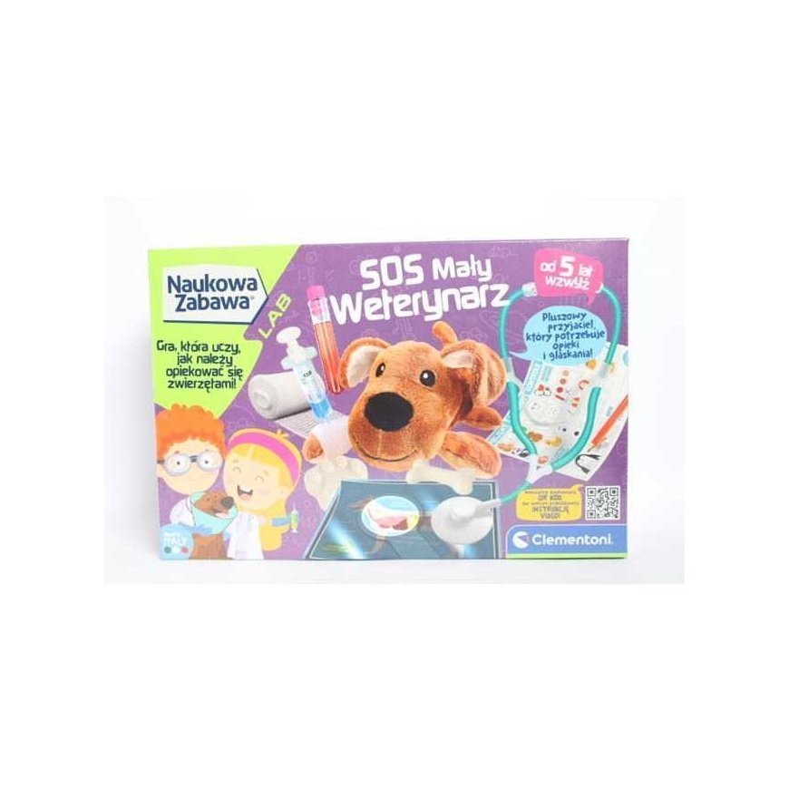 Clementoni Clementoni Scientific entertainment. SOS Little Veterinarian 50712 – 4