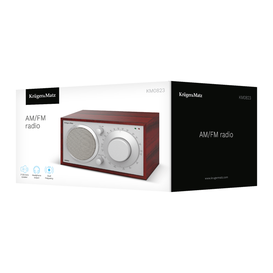 Kruger & Matz home radio model KM0823 – 4