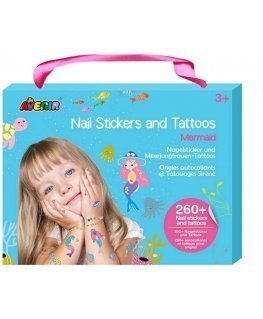 AVENIR 230+ nail stickers and tattoos "Mermaids"