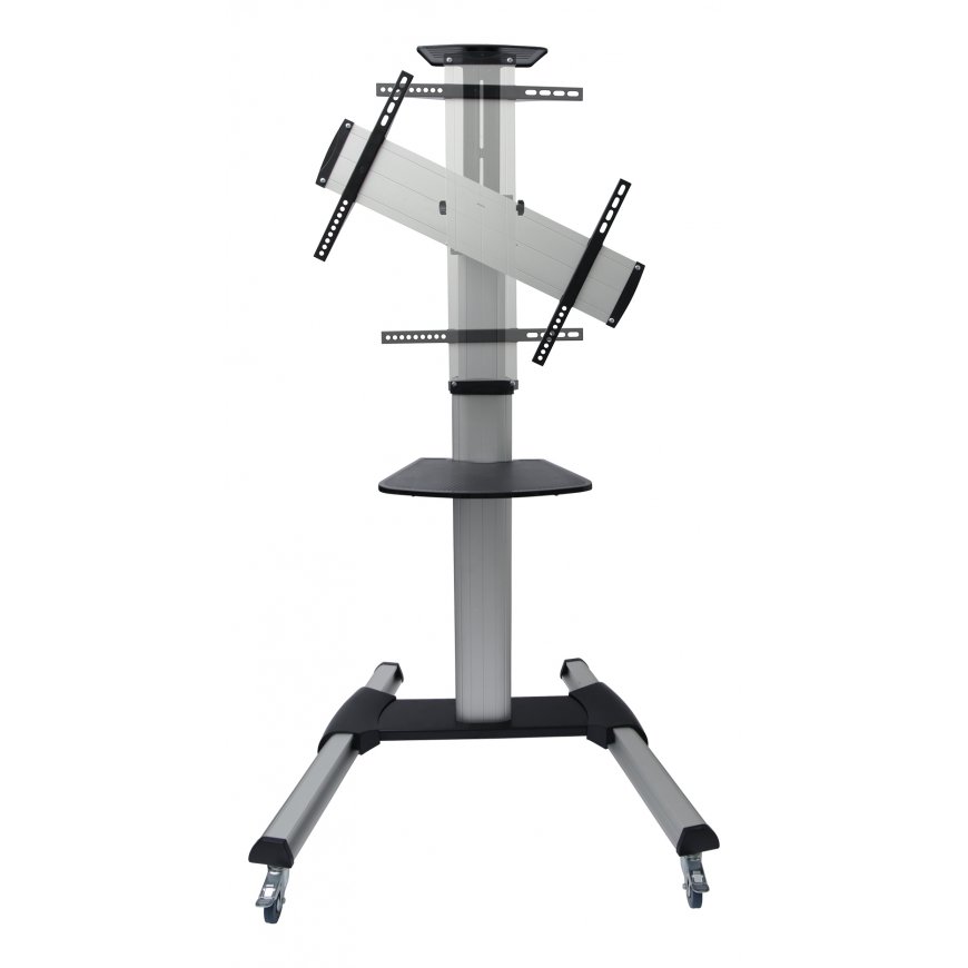 Deltaco ARM-0450 monitora stiprinājums un statīvs 177,8 cm (70") Melns Grīda – 3
