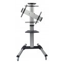 Deltaco ARM-0450 monitor mount / stand 177.8 cm (70") Black Floor