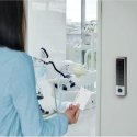 Orno Jutiklinis kodinis užraktas su kortelių ir artumo žymų skaitytuvu, pirštų atspaudų skaitytuvu ir Bluetooth, SUPER NARROW IP