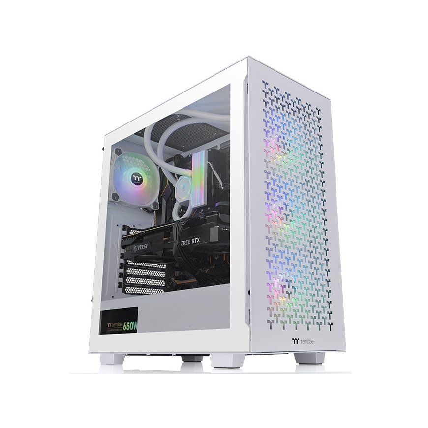 Thermaltake CA-1S3-00M6WN-03 kompiuterio korpusas „Midi Tower“ Balta
