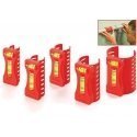 Kapro Tubular spirit level set 5 pcs Kapro Tubular spirit level set 5 pcs
