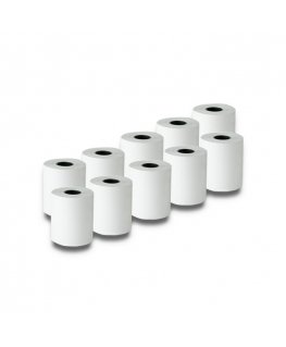 Qoltec 51900 Thermal roll 57 x 27 | 55g / m2 | 10 pcs. | BPA free