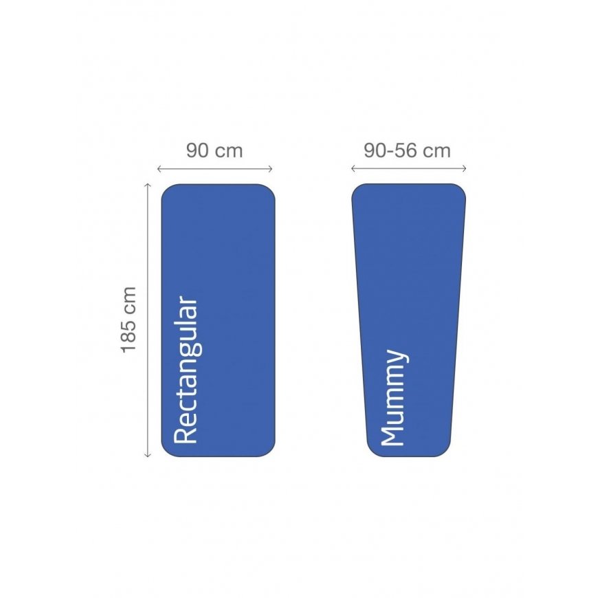 Miegmaišio įdėklas Lifeventure PolyCotton Sleeping Bag Liner - Stačiakampis – 4