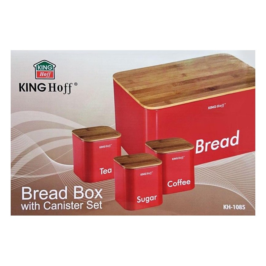 King Hoff DUONINĖS KINGHOFF + 3 VIRTUVĖS KONTEINERIAI KH-1085 – 3