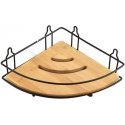 Bathlab By Mondex CARL BAMBOO Bathroom shelf h6.5x19x20ccm Level 1