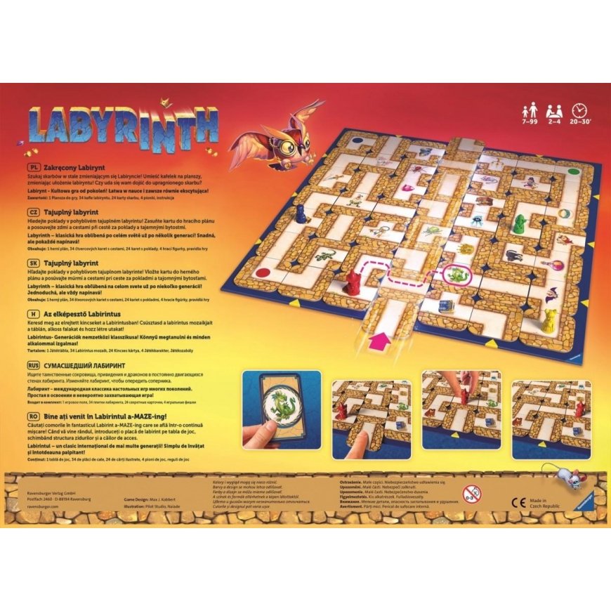 Puzzle Ravensburger Game labyrinth.21 - new edition – 2