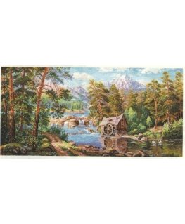 Beldizart Landscape with water mill S3-17