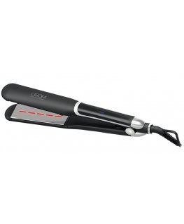 OSOM Professional Infrared Hair Tiesinimo žnyplės Juodas Plaukų tiesintuvas su infraraudonaisiais spinduliais, iki 230 C, 48 W, 