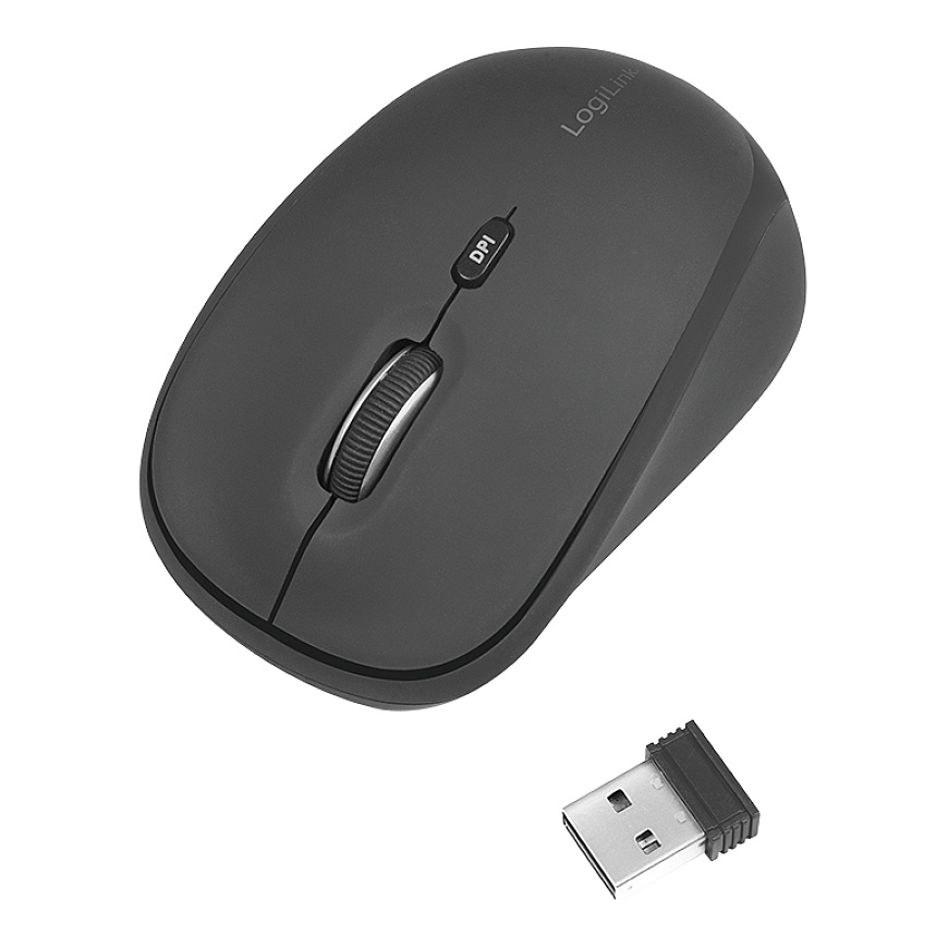 LogiLink ID0193 hiir Parempoolne Raadioside Optiline 1600 DPI