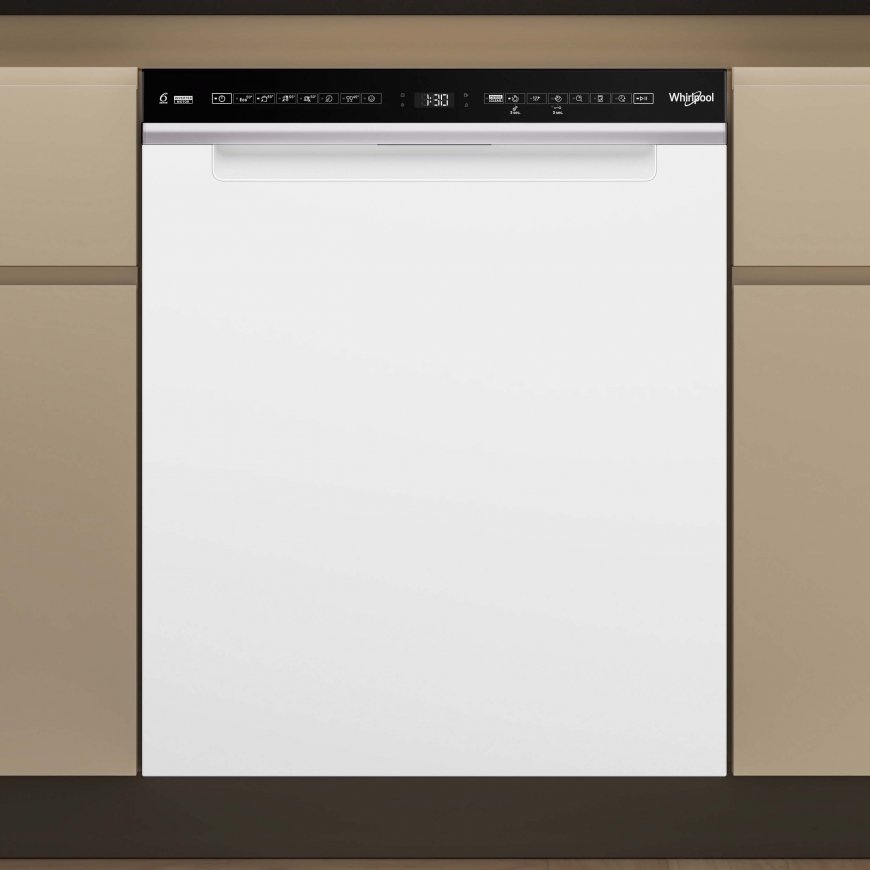 Whirlpool W7U HS41 -astianpesukone, valkoinen