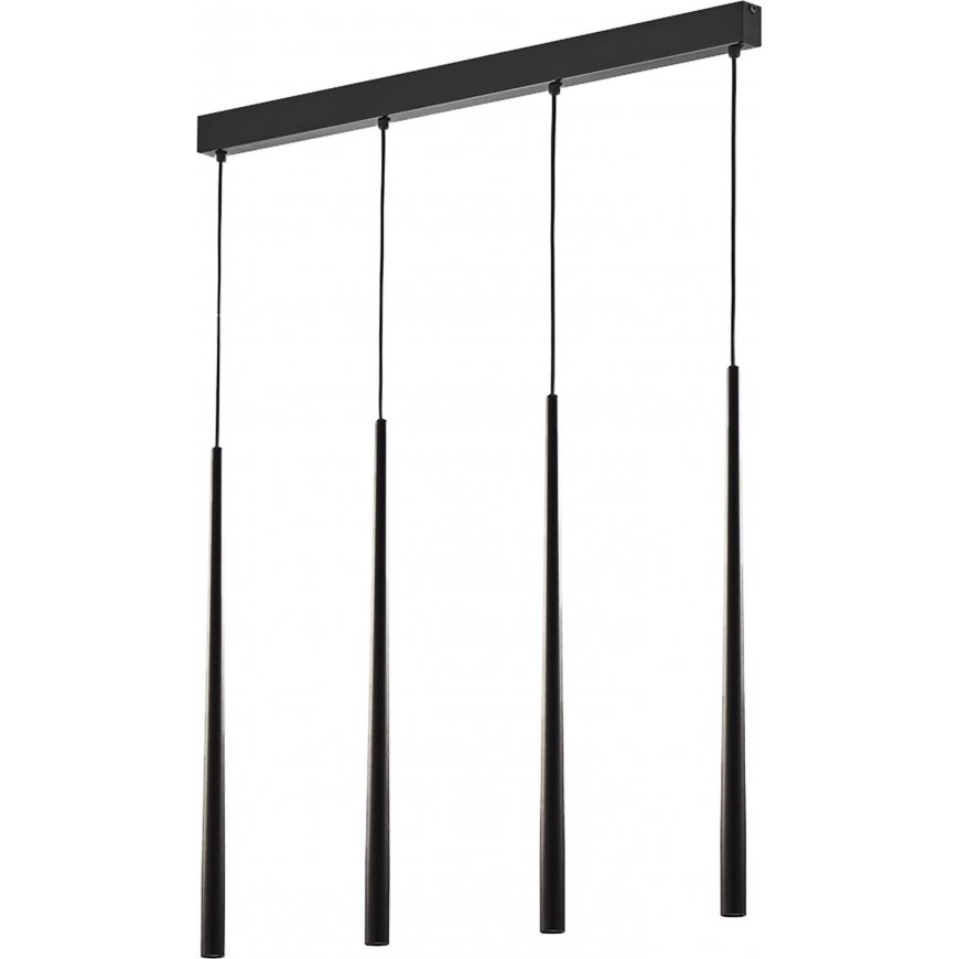 Orno TABUNG 4P, pakabinamas šviestuvas, G9 max.6W, juodas – 2