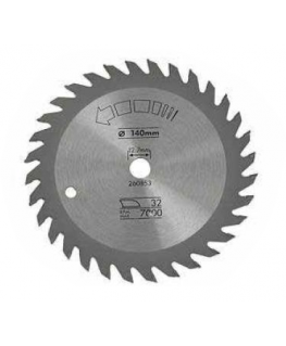 saw saw blade with carbide for wood 140/12.7 32 teeth Stanley [STA13005-XJ]