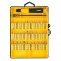 Topex Precision screwdriver bits with handle, set of 32 pcs.
