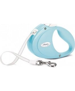 Dog leash Flexi Puppy 2 m Blue