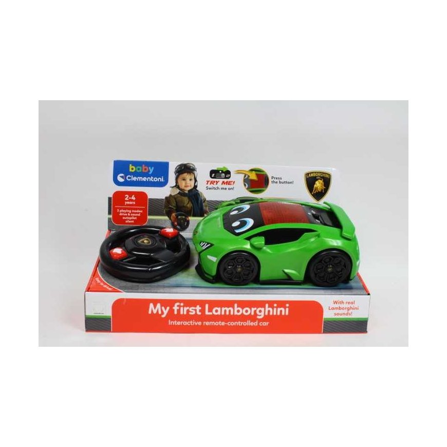 Auto interaktywne R/C 36x14x21 Lamborghini WB CLEMENTONI 17845 CLM – 2