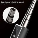 CP X1 LED 16cm Uzlādējama Selfie Lampa ar BT Pulti & Rokturi + Grīdas statīvu 20-90cm + Telefona stiprinājums