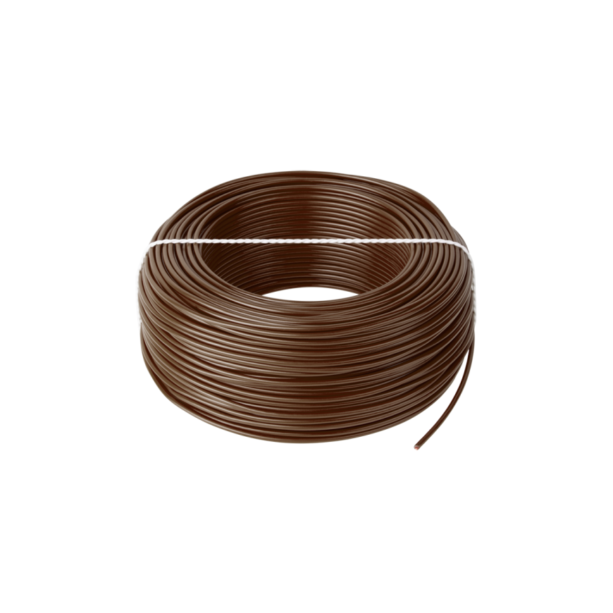 Elektrokabel LgY 1x1 H05V-K brown wire