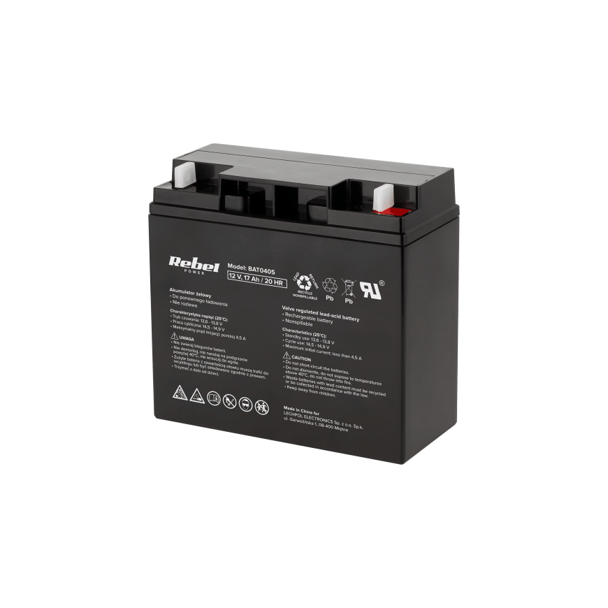 Rebel Electro Lead battery Rebel 12V