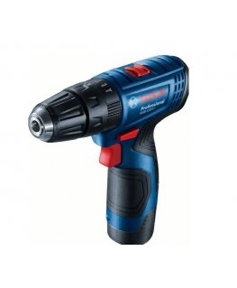 Akumuliatorinis smūginis gręžtuvas-suktuvas Bosch GSB 120-LI Professional, 12V 30/14Nm 2x2,0Ah