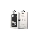 Karl Lagerfeld case iPhone 14 Plus 6.7" KLHMP14MSSKCK black HC Magsafe liquid silicone Karl & Choupette