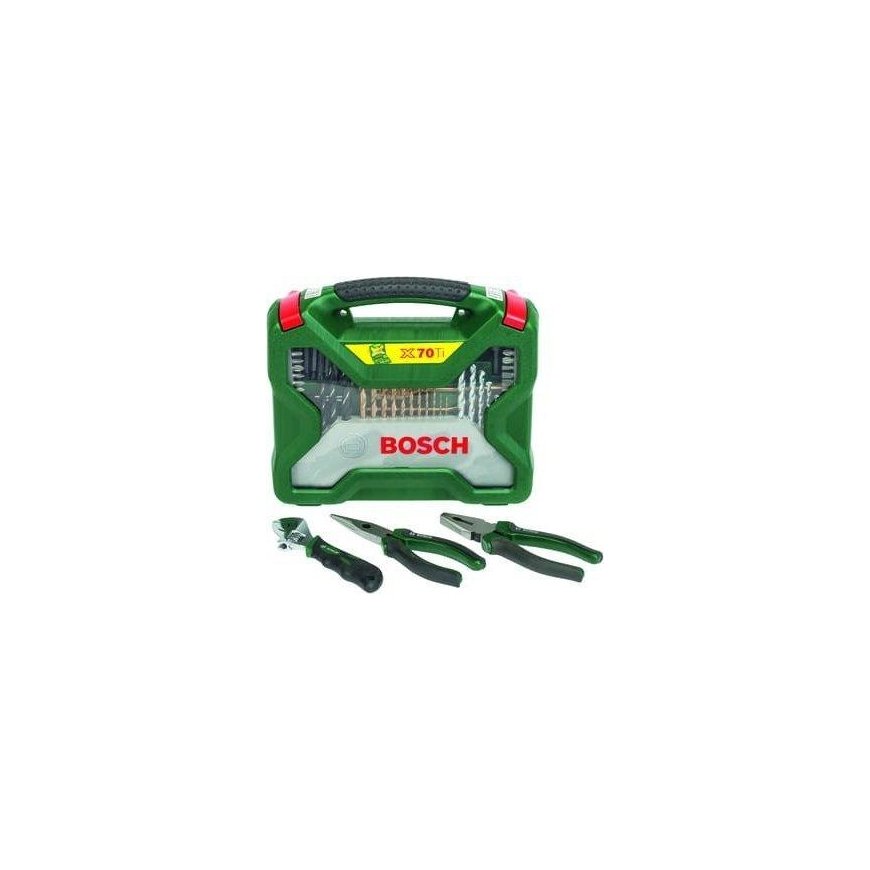 Grąžtas BOSCH 70- PCS X-LINE SET & PLIERS