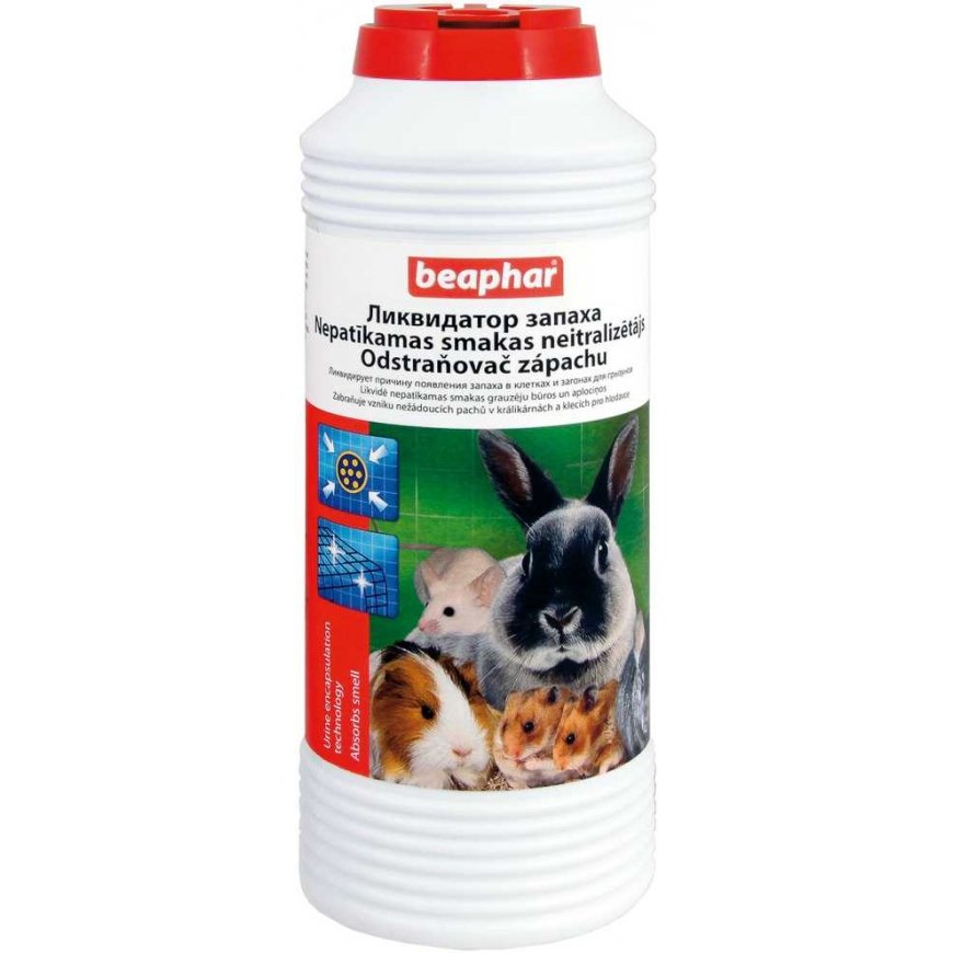 Beaphar Odour killer 600g kvapo naikintojas graužikų kraikui
