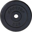 OBCIĄŻENIE ŻELIWNE Black 5 KG ENERO FIT fi26,5