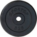 OBCIĄŻENIE ŻELIWNE Juoda 5 KG ENERO FIT fi26,5 OBCIĄŻENIE ŻELIWNE Juoda 5 KG ENERO FIT fi26,5