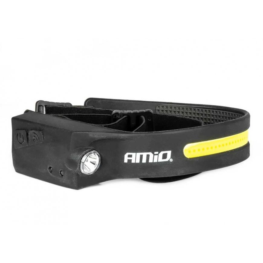 AMiO Flashlight czolowa led lh05 with