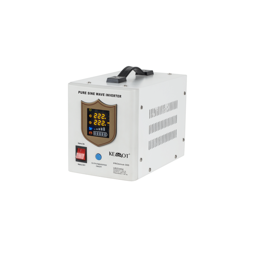 Uninterruptible power supply 300W 12V/230VAC sine KEMOT - white – 2