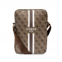 Guess 4G Stripes Tablet Bag - Bag na tablet 10" (Brown) Guess 4G Stripes Tablet Bag - Bag na tablet 10" (Brown)