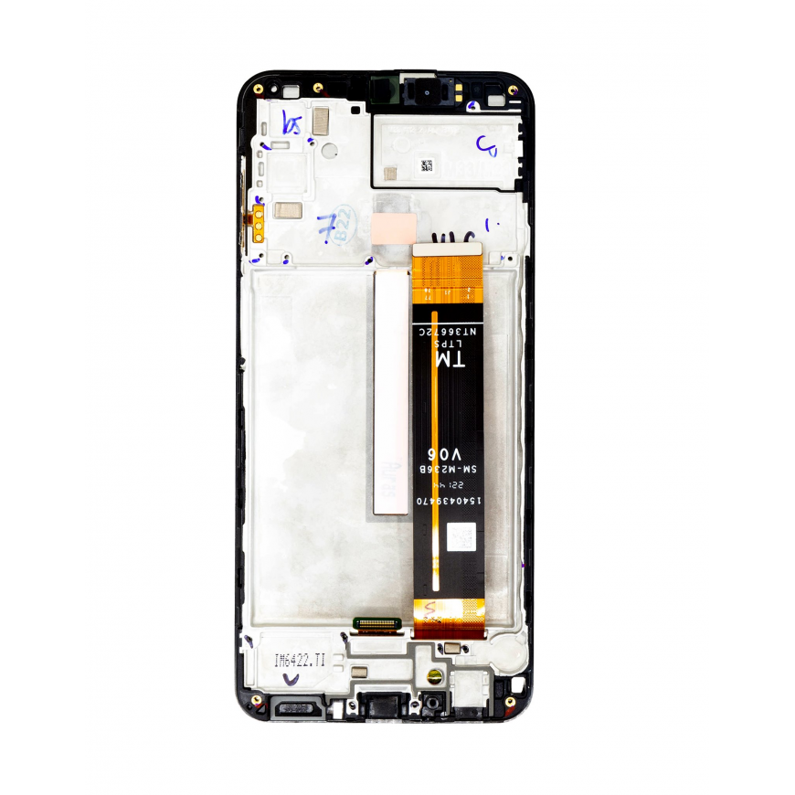 Dėklas LCD ekranas + jutiklinis blokas Samsung M236B Galaxy M23 5G Juodas (Paslaugų paketas)