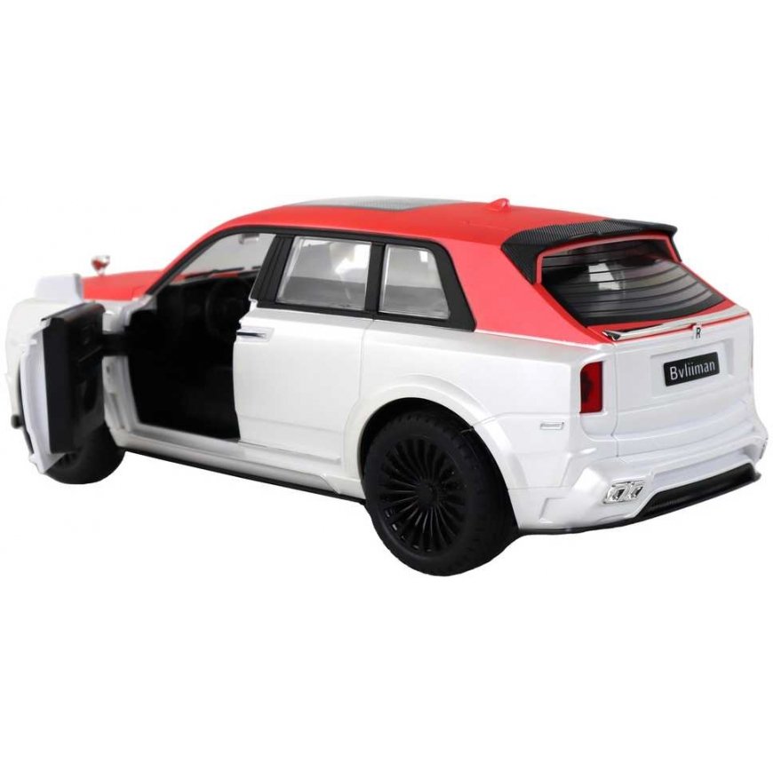 Lean Cars Car R/C 1:20 White and Red Pilot Car – 4