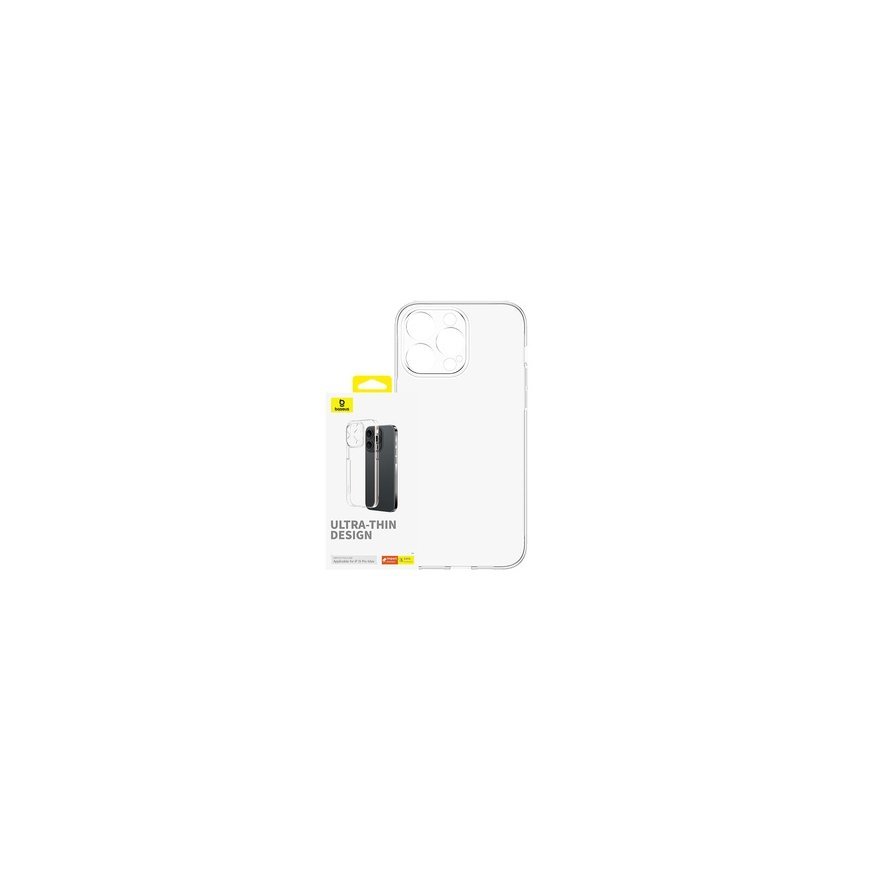 Phone Case for iPhone 15 ProMax Baseus OS-Lucent Series (Clear) – 2