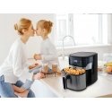 Karstā gaisa fritieris NOVEEN AF550 6,5 l 1600 W Melns, Sudrabs Karstā gaisa fritieris NOVEEN AF550 6,5 l 1600 W Melns, Sudrabs