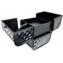 OSOM Professional suitcase Osom plastic with aluminum trim, black, 185x185x200 mm OSOM Professional suitcase Osom plastic with aluminum trim, black, 185x185x200 mm