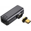 Extra Digital Magnetinis adapteris USB Type-C - RJ-45, 100/1000Mb Extra Digital Magnetinis adapteris USB Type-C - RJ-45, 100/1000Mb