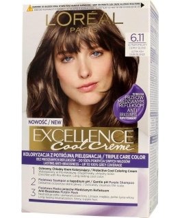 L'Oreal Professionnel hair coloring cream Excellence 6.11 Ultra Ashen Dark For light hair