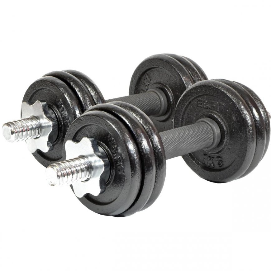 Enero Keičiamo svorio hanteliai EB Fit, 15 kg (2x7.5kg) – 5