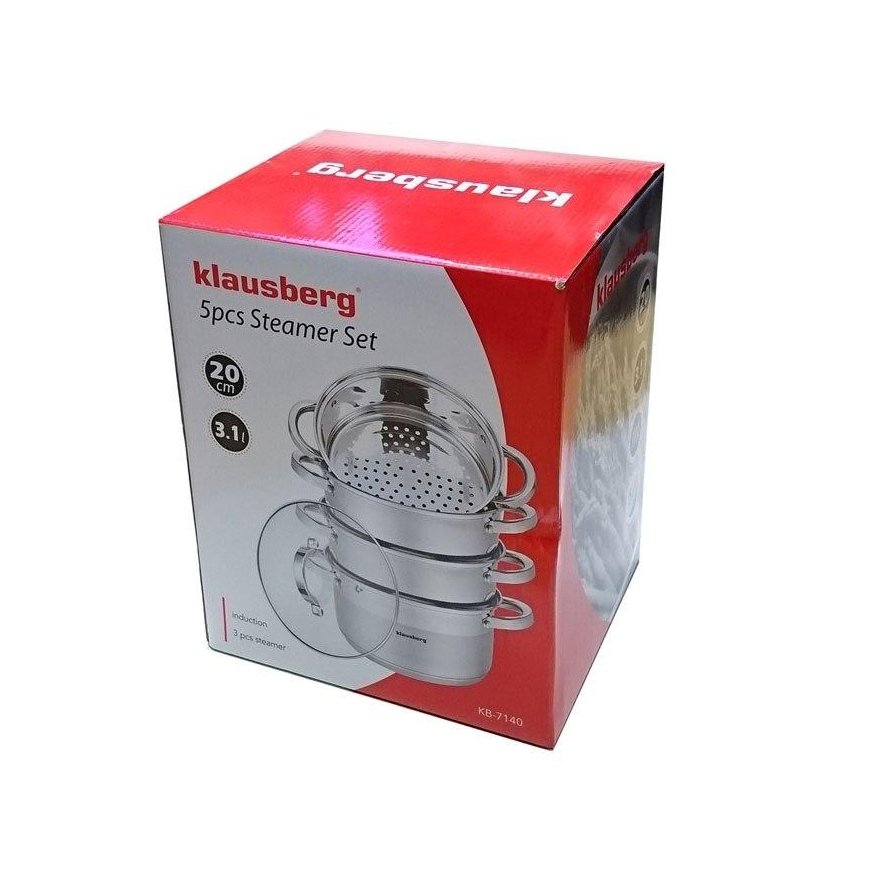 STEAM POT KLAUSBERG 5 ELEM. 20cm KB-7140 – 5