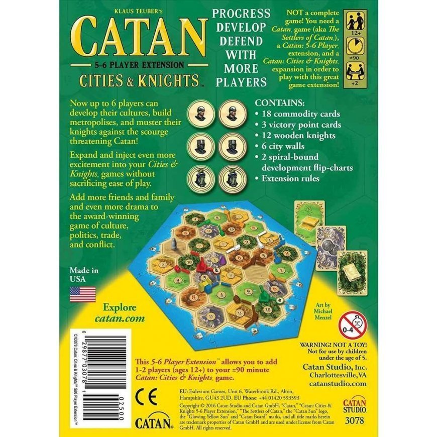 Kosmos Catan: Cities & Knights – 3