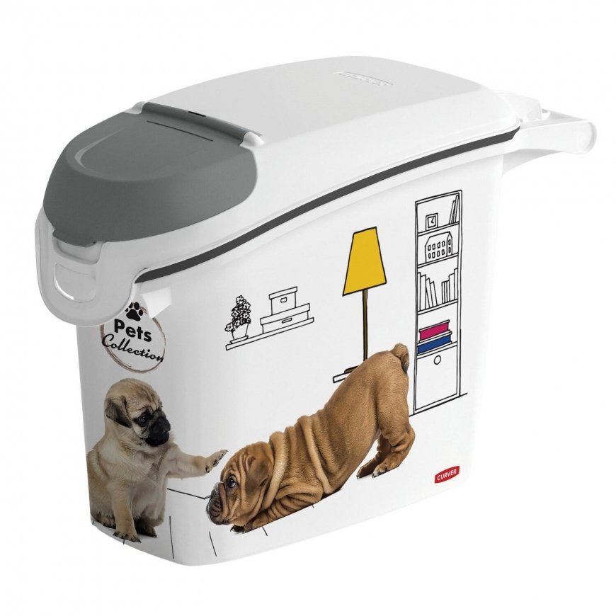 Curver PetLife 6kg sauso šunų maisto indas 23 x 50 x 36 cm