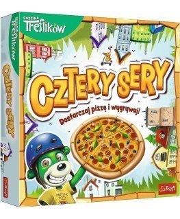 Puzzle Play four pizza trefliki cheeses